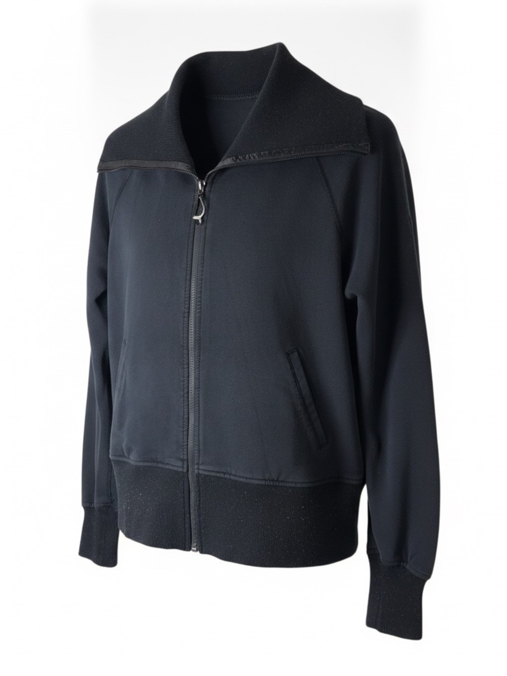 Black Lululemon Full Zip Long Sleeve Jacket - Picture 5 of 11